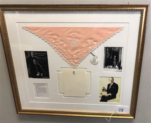 Framed "Windsors" Collage: Framed "Windsors" Collage