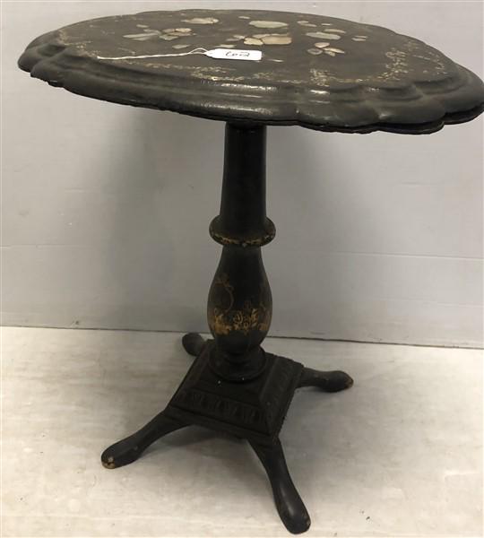 M.O.P. Inlay 19th Cent. Tip-Top Table (1 of 4)