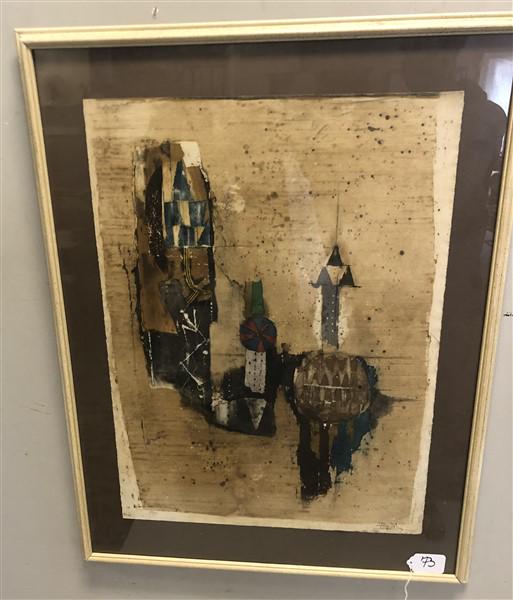 Pencil Signed and Numbered Vintage Lithograph 29"x38" (1 of 7)