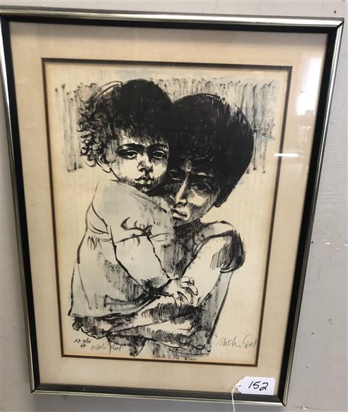 Pencil Signed Framed Artist Proof 1964 (1 of 7)