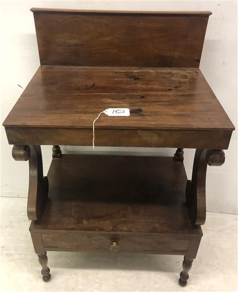19th Cent. 1 Drawer, 2 Tier Stand (1 of 8)