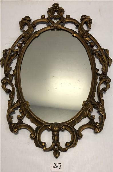 Gilt Decorator Mirror 45"x 30" (1 of 7)