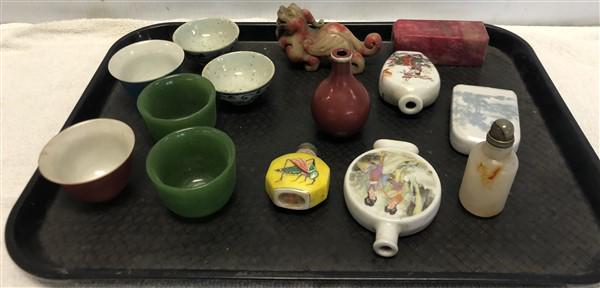 Chinese Porcelains, Snuff Bottles, etc. (1 of 7)