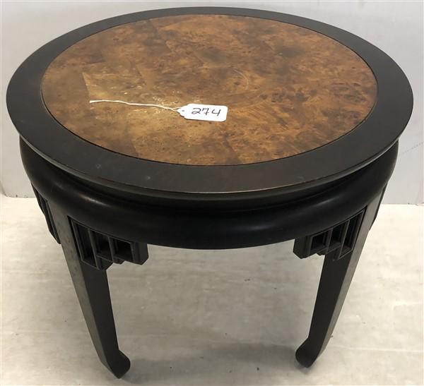 Round Oriental Low Table 24.5" Diameter (1 of 5)