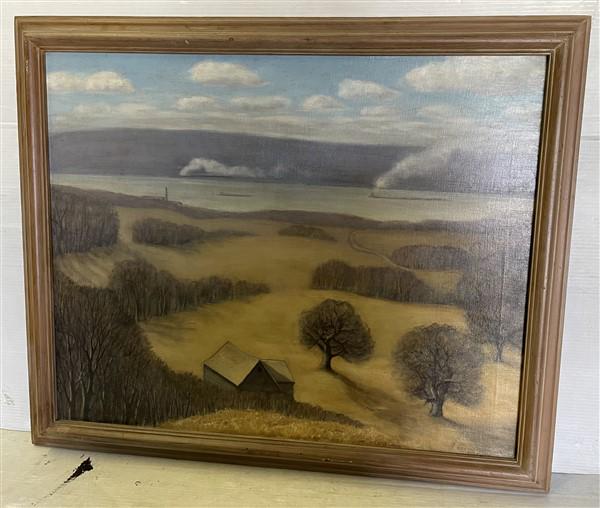 Signed WPA New York State Landscape (1 of 12)