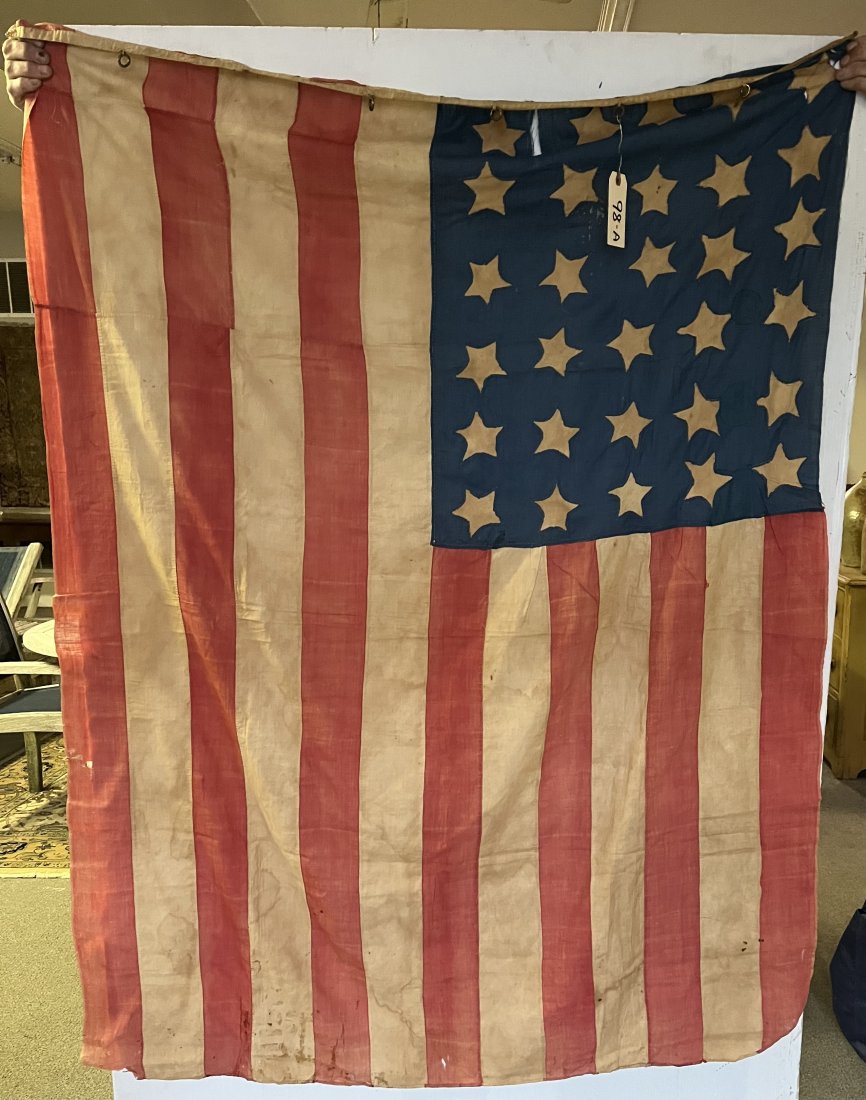 19th Cent. 30 Star American Flag (1 of 14)