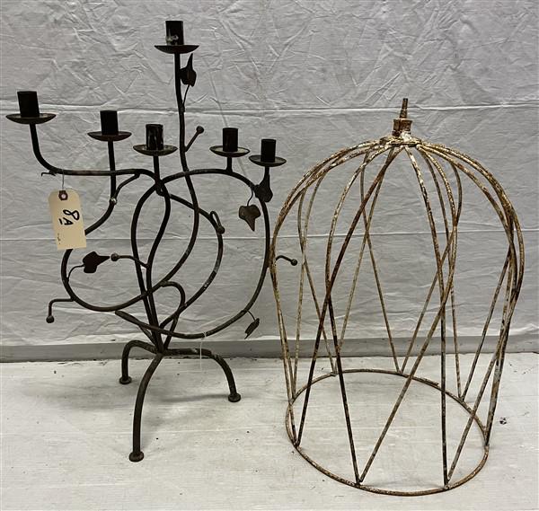 2 Metal Garden Items (1 of 2)