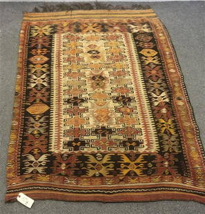 high quality kilim rug 4'2" x 5'6": high quality kilim rug 4'2" x 5'6"