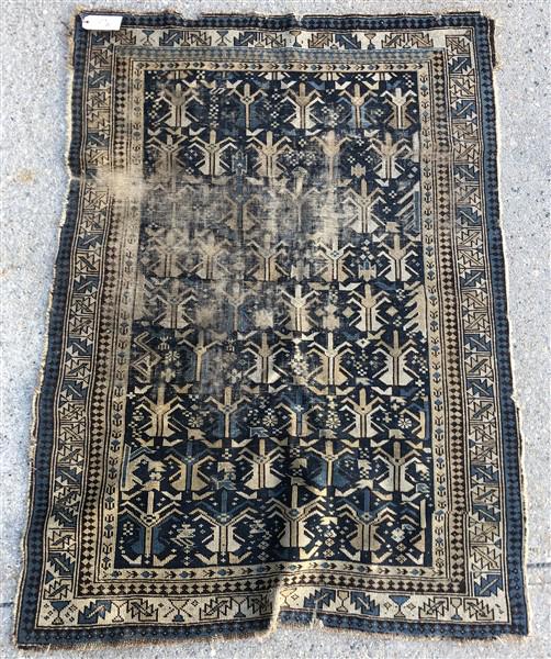 Antique Caucasian Mat 3'6" x 5' (1 of 9)