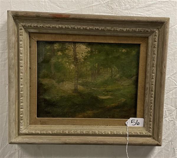 Framed 19th Cent. o/c Signed 20"x24" (1 of 3)