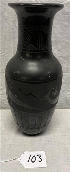 13.5" Signed Southwest Pot (1 of 2)