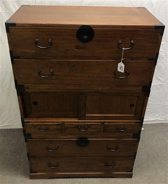 3 Part Contemporary Tansu Chest (1 of 7)