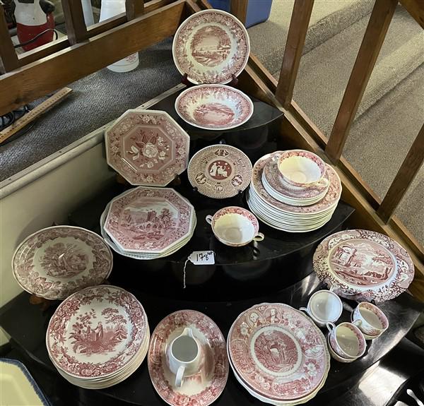 Spode, Wedgewood, and Staffordshire 80+ Pcs. (1 of 7)