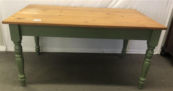 5' Mastercraft Country 2 Drawer Farm Table: 5' Mastercraft Country 2 Drawer Farm Table