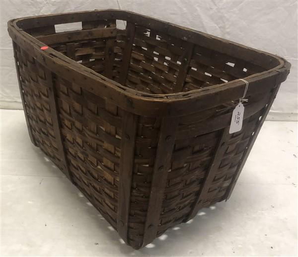 Antique Splint Floor Basket (1 of 5)