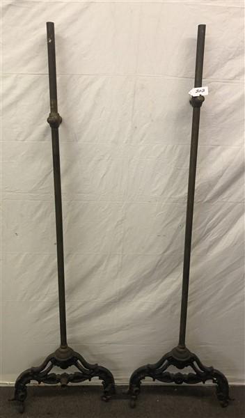 Coat Rack Ends Circa 1910: Coat Rack Ends Circa 1910