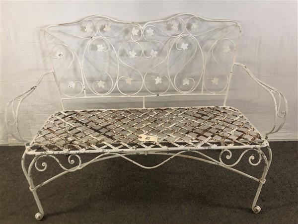 50" Cast Iron Garden Bench (1 of 6)