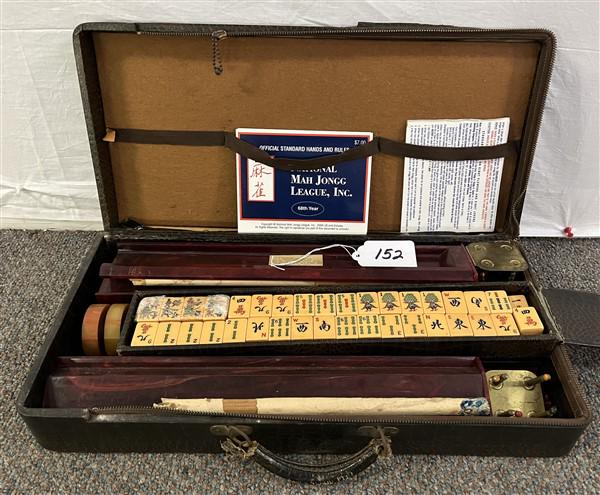 ca. 1930 Mah Jong Set in Fitted Case (1 of 1)