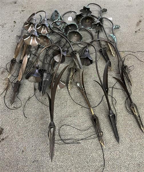 Large Stone Manor Lighting Lot (1 of 3)