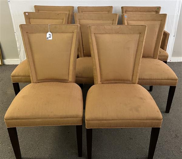 Set of 8 Hickory Designer Chairs: Set of 8 Hickory Designer Chairs