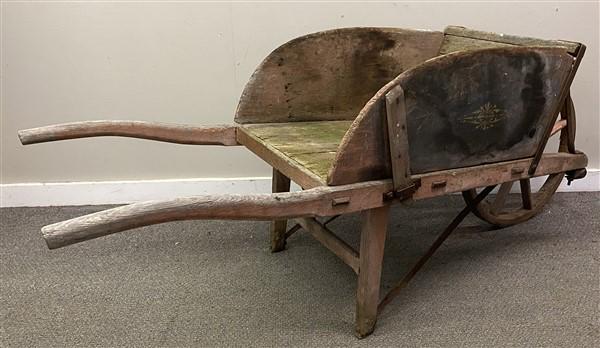 19th Cent. Painted Wheelbarrow (1 of 6)