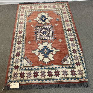 Afghan Kazak 3'2"x5': Afghan Kazak 3'2"x5'