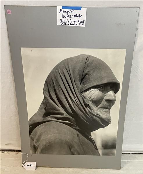 Photograph by Margaret Bourke-White Photo- 20"x24"h: Photograph by Margaret Bourke-White Photo- 20"x24"h