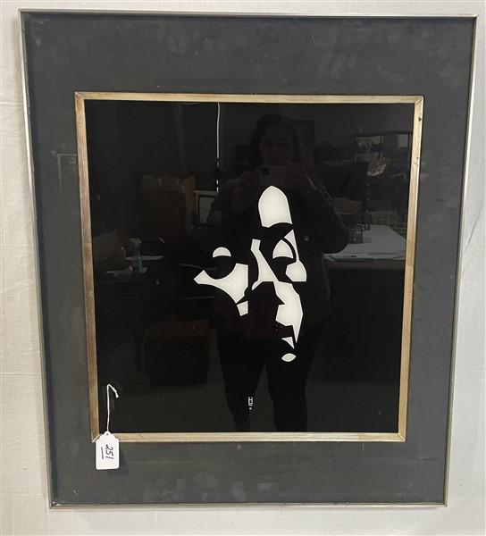 Earl Hubbard Acrylic on Lucite 32"w x 37"h: Earl Hubbard Acrylic on Lucite 32"w x 37"h