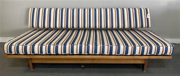 Knoll Daybed with Label 76" x 34"d x 27"h: Knoll Daybed with Label 76" x 34"d x 27"h