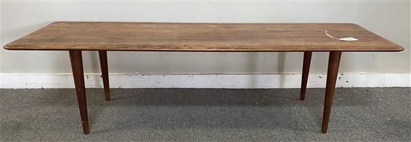Mid-Cent. Modern Table George Nelson 59" x 20" x 16"h: Mid-Cent. Modern Table George Nelson 59" x 20" x 16"h