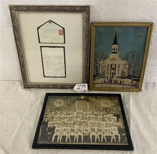 3 Framed Items (1 of 5)