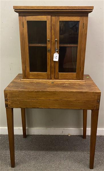 2 Part 55" Diminutive Country Desk (1 of 4)
