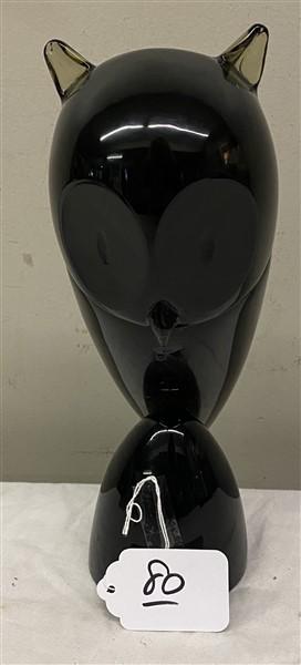 Wonderful 11" Murano Art Glass Owl (1 of 4)