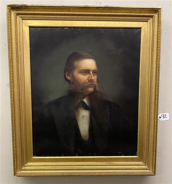 o/c Portrait of a Man: o/c Portrait of a Man