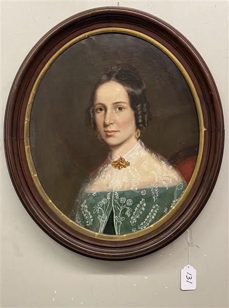 o/c Oval Portrait - 23"x27"h (1 of 6)