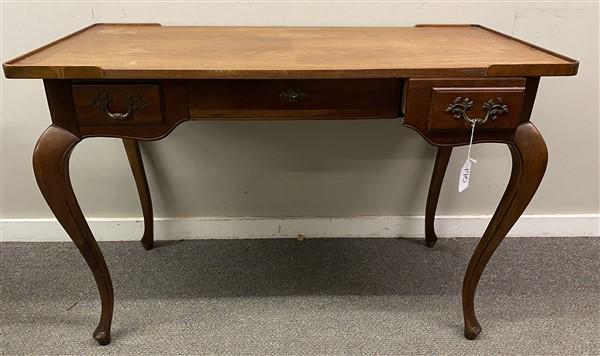 French Style Writing Desk by Baker Furniture 46" x 33" x 30"h: French Style Writing Desk by Baker Furniture 46" x 33" x 30"h