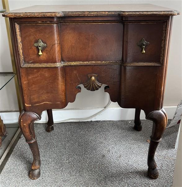 19th Cent. English 1 Drawer Stand (1 of 3)