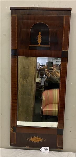 19th Cent. Inlaid Mirror 17.5" x 43"h (1 of 5)