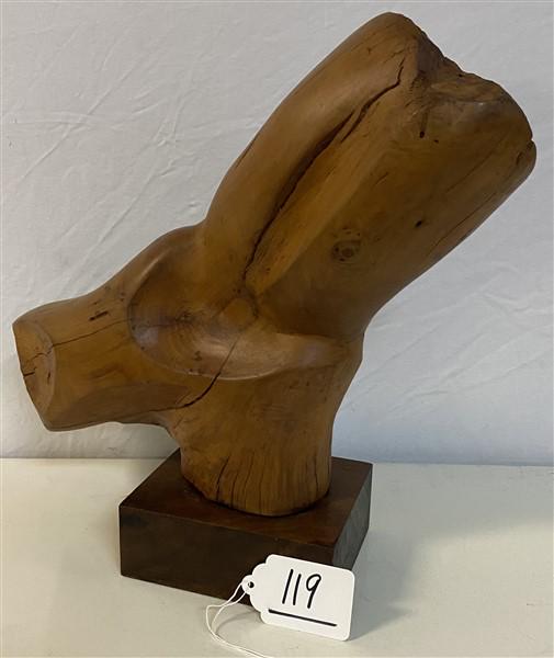 15.5" Free Form Sculpture Signed M. Katz (1 of 3)