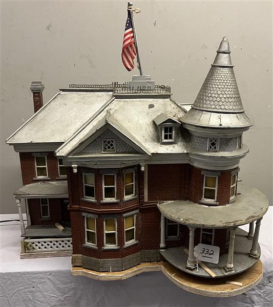 Architectural Model: Architectural Model30" x 26" x 25"h weighs approximately 15-20 pounds