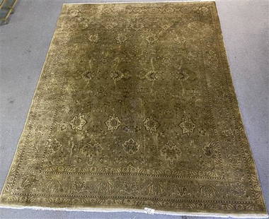 Lovely Handmade Carpet 8'5" x 10'6": Lovely Handmade Carpet 8'5" x 10'6"