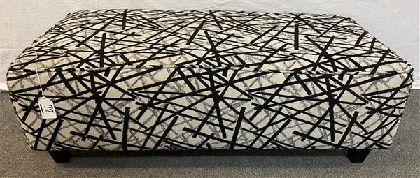 Modern 48" Upholstered Ottoman/Bench 23"d x 16"h (1 of 3)
