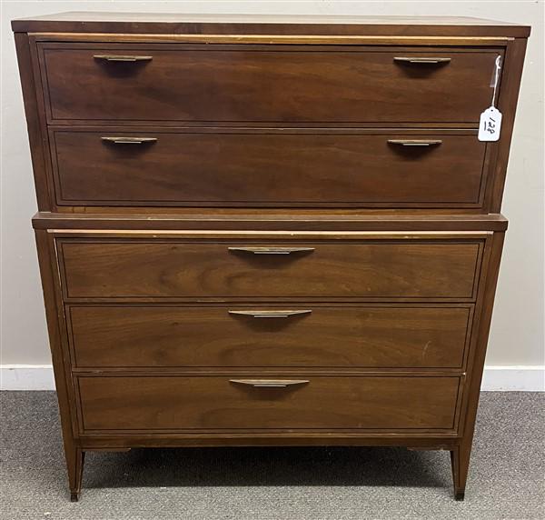 5 Drawer Mid-Cent. Chest Kent Coffey For Tempo- 40"w x 18"d x 46"h (1 of 3)