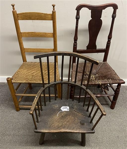 3 Antique American Chairs (1 of 6)
