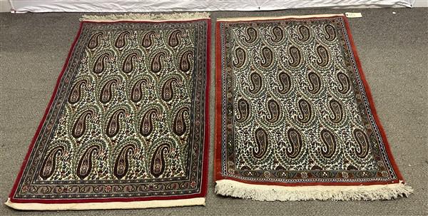 Matched Pr. of Hand Made Rugs 2'8" x 4'0" (1 of 5)