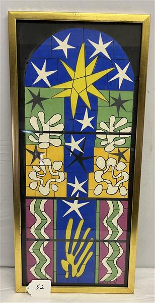 Vintage Matisse Print '53 14" x 30" (1 of 4)