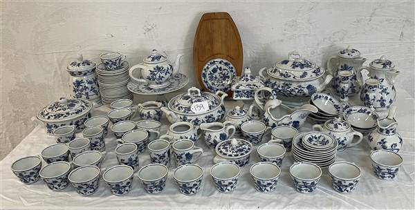 Large Lot Of Blue Danube China And Accessories 90+