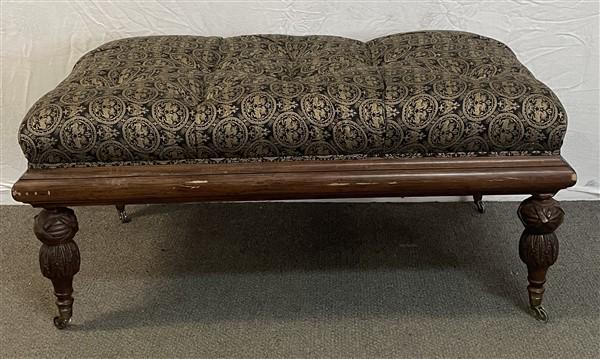 Tufted Oversized Upholstered Ottoman 47"w x 29"d x 22"h (1 of 9)