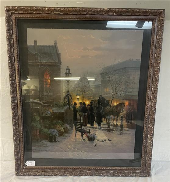 Lithograph- G. Harvey Boston 40" x 46" (1 of 9)