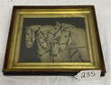 Interesting Framed Photograph Alfred and Campbell 9.5" x 12"